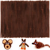 Iooleem 200pcs Brown Pipe Cleaners, Chenille Stems, Pipe Cleaners for Crafts, Flower Making Pipe Cleaner Crafts, Art and Craft Supplies.