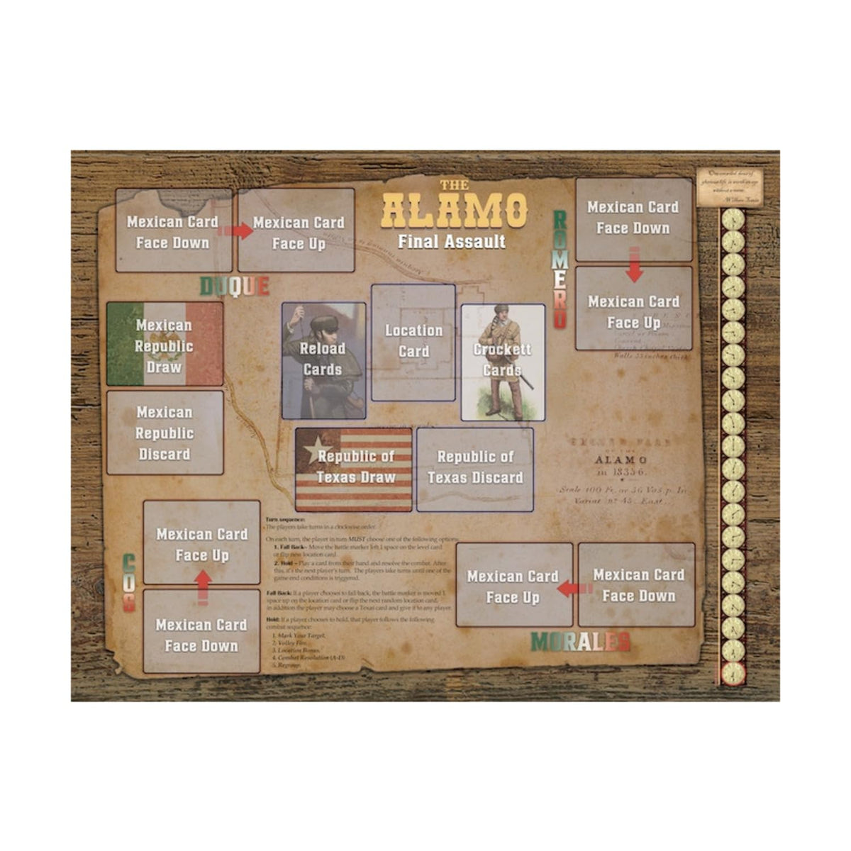 DVG Dan Verssen Games: Heroic Stand - The Alamo - Final Assault