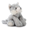 The Petting Zoo Wolf Stuffed Animal, Gifts for Kids, Wild Onez Zoo Animals, Grey Wolf Plush Toy 9 inches