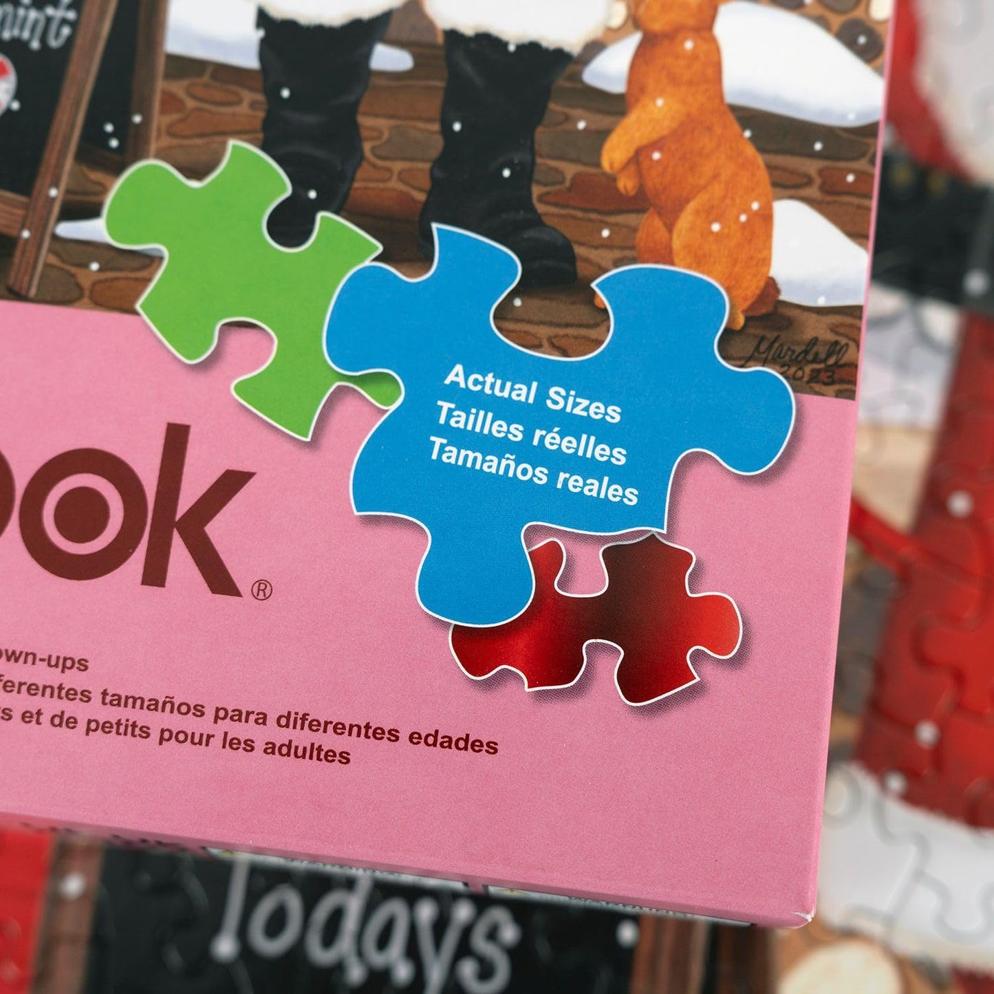 Springbok Mrs. Claus' Sweet Shop 400 Piece Jigsaw Puzzle for Family