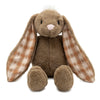 Plushible Easter Bunny Stuffed Animal, 14" (Brown) - Soft Embroidered Stuffed Bunny Plush Toy for Kids, Newborns, Boys & Girls, Cuddly and Adorable