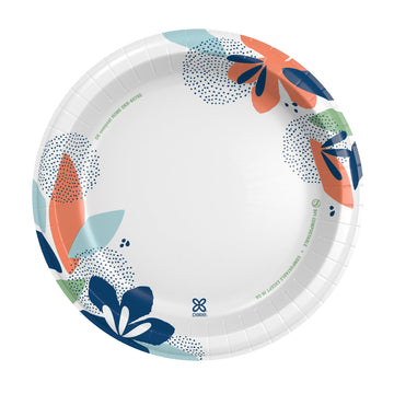 Dixie Large Paper Plates, 10 Inch, 150 Count, 2X Stronger*, Microwave-Safe, Soak-Proof, Cut Resistant, Disposable Plates For Everyday Breakfast
