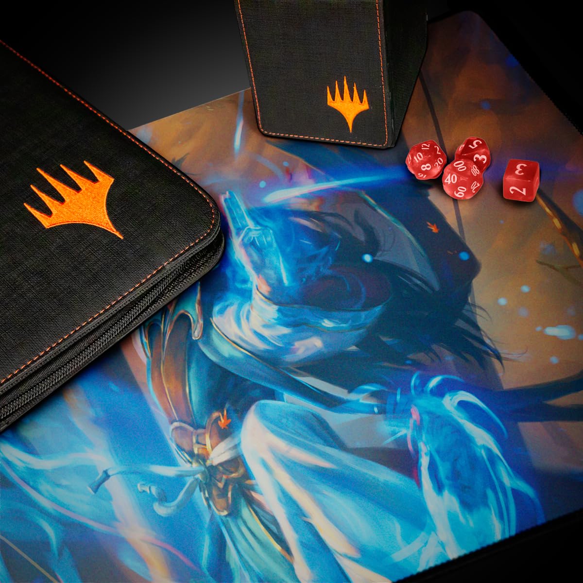 Ultra PRO - Tarkir Dragonstorm Narset, Jeskai Waymaster Playmat for Magic: The Gathering | Gaming Table Mat, Card Game Accessory, TCG Playmat