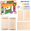MindWare Make Your Own Bird Feeder Kits for Kids - Build Your Own - Includes 13 Paint Colors and 3 Brushes