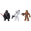 STAR WARS Galactic Heroes Mega Mighties 3-Pack -- Stormtrooper, Darth Vader, and Chewbacca 10-Inch Action Figures, Kids Ages 3 and Up (Amazon
