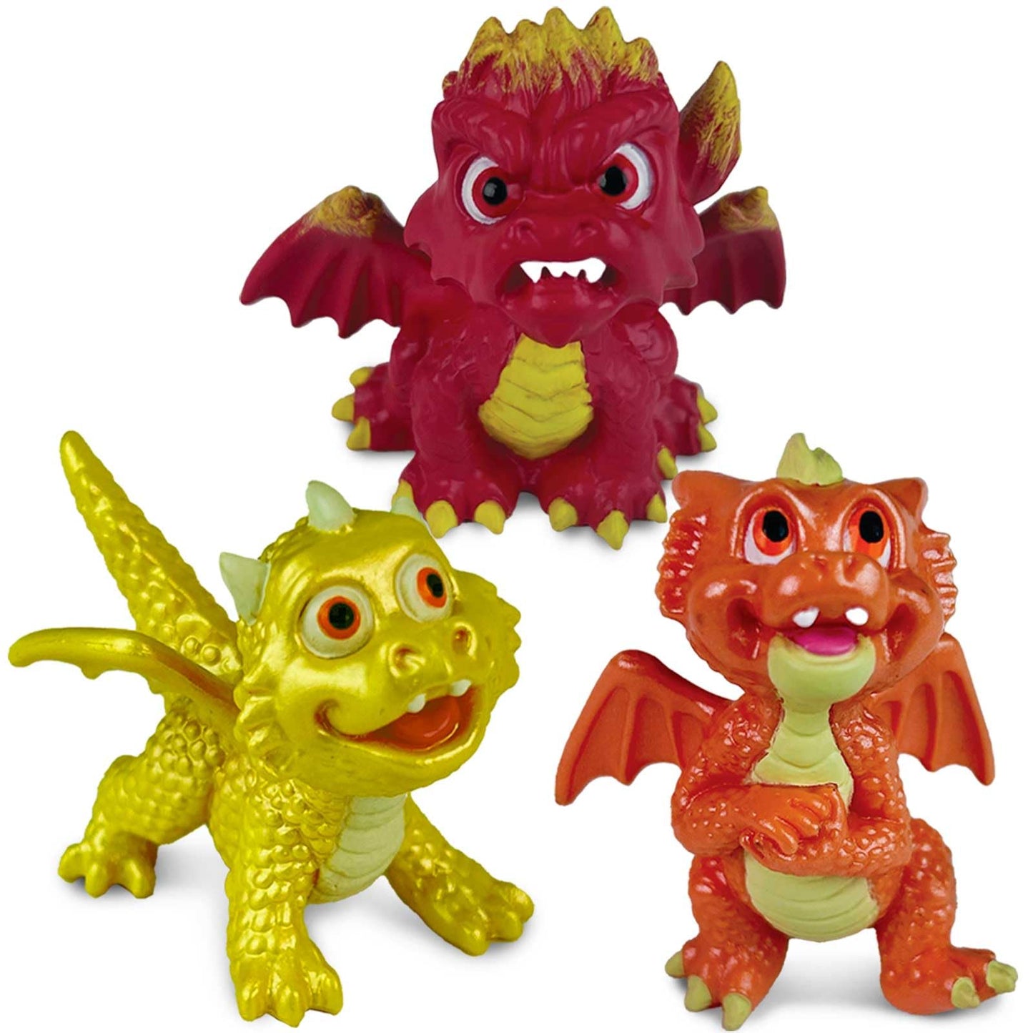 Safari Ltd. Mystic Mood Dragons TOOB - 7 Emotion-Themed Dragon Figurines - Social Emotional Learning Toy Set for Boys, Girls, and Kids 3+