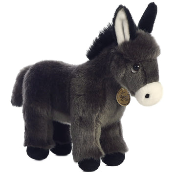 Aurora® Adorable Miyoni® Tots Donkey Foal Stuffed Animal - Lifelike Details Make a Cherished Companion - Perfect for Decorating Bedrooms or Classrooms