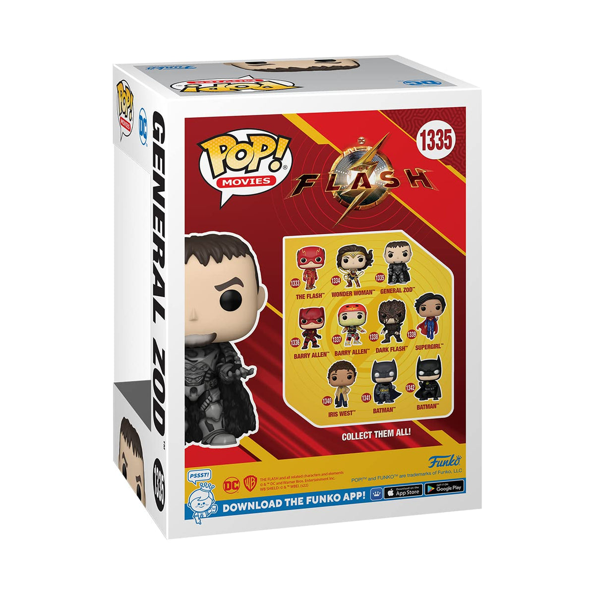 Funko POP! Movies: DC - The Flash - General Zod - DC Comics - Collectable Vinyl Figure - Gift Idea - Official Merchandise - for Kids & Adults - Comic