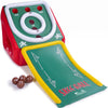Playland Inflatable Skee Ball Game for Kids & Family - 5FT Indoor & Outdoor Arcade Toss Game with Ball Return, 4 Rubber Balls, Electric & Hand Pump