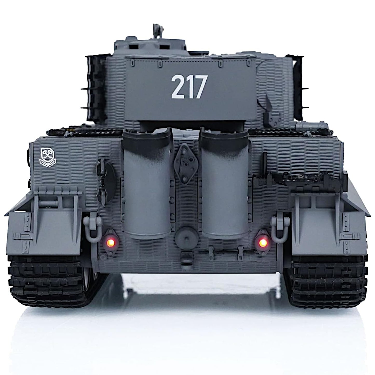 POCO DIVO German Tiger I Heavy Tank, 1/24 Infrared IR Combat Panzer RTR 2.4Ghz RC Armored Vehicle, Taigen 3841-11-M Standard Paintless Middle Version