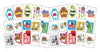 We Bare Bears Stickers - 30 Vending Sticker Sheets for Party Favors, Goodie Bags, Activities, Rewards - Featuring Grizzly, Panda and Ice Bear