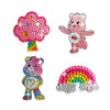 StickerBeans® Rhinestone Stickers - Care Bears Sticker Pack, 2” x 2” Each, Unique Sparkly Cut-to-Shape for Collecting, Trading, Decorating Laptops
