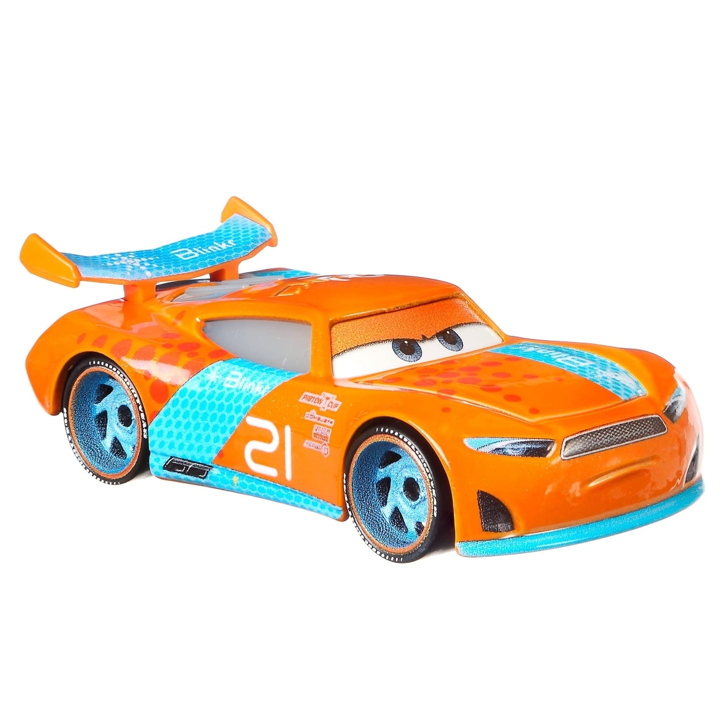 Disney Cars Toys and Pixar Cars 3, Ryan Inside Laney & Eric Braker 2-Pack, 1:55 Scale Die-Cast Fan Favorite Character Vehicles for Racing
