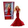 Barbie Mattel Year 2007 Pink Label Collector Series 12 Inch Doll - American Heart Association Go Red for Women (K7957) with Red Chiffon Gown, Earrings