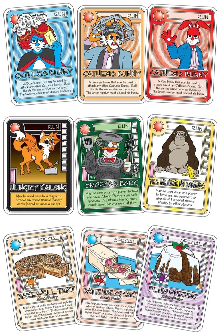 Killer Bunnies and The Quest for The Magic Carrot - Cake Batter Expansion, a Fluffy and Delicious Addition to The Base Game!