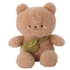 Linzy 10” Bear Stuffed Animal with Crossbody Bag, Soft Bear Plush Toy for First Day of School, Birthday, Christmas, Valentine’s Day & Holidays