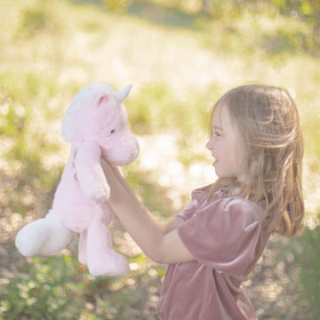 World's Softest Plush Stuffed Animal for Baby, Toddler, Kids, Adults - Adorable Toy Made from Kid-Friendly, Quality Materials - Lushee Rose Unity