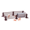 Britains 1:32 Pig Pen Farm Playset, Collectable Farmyard Animal Toys for Children, Toy Farm Animals Compatible with 1:32 Scale Farm Toys, Suitable