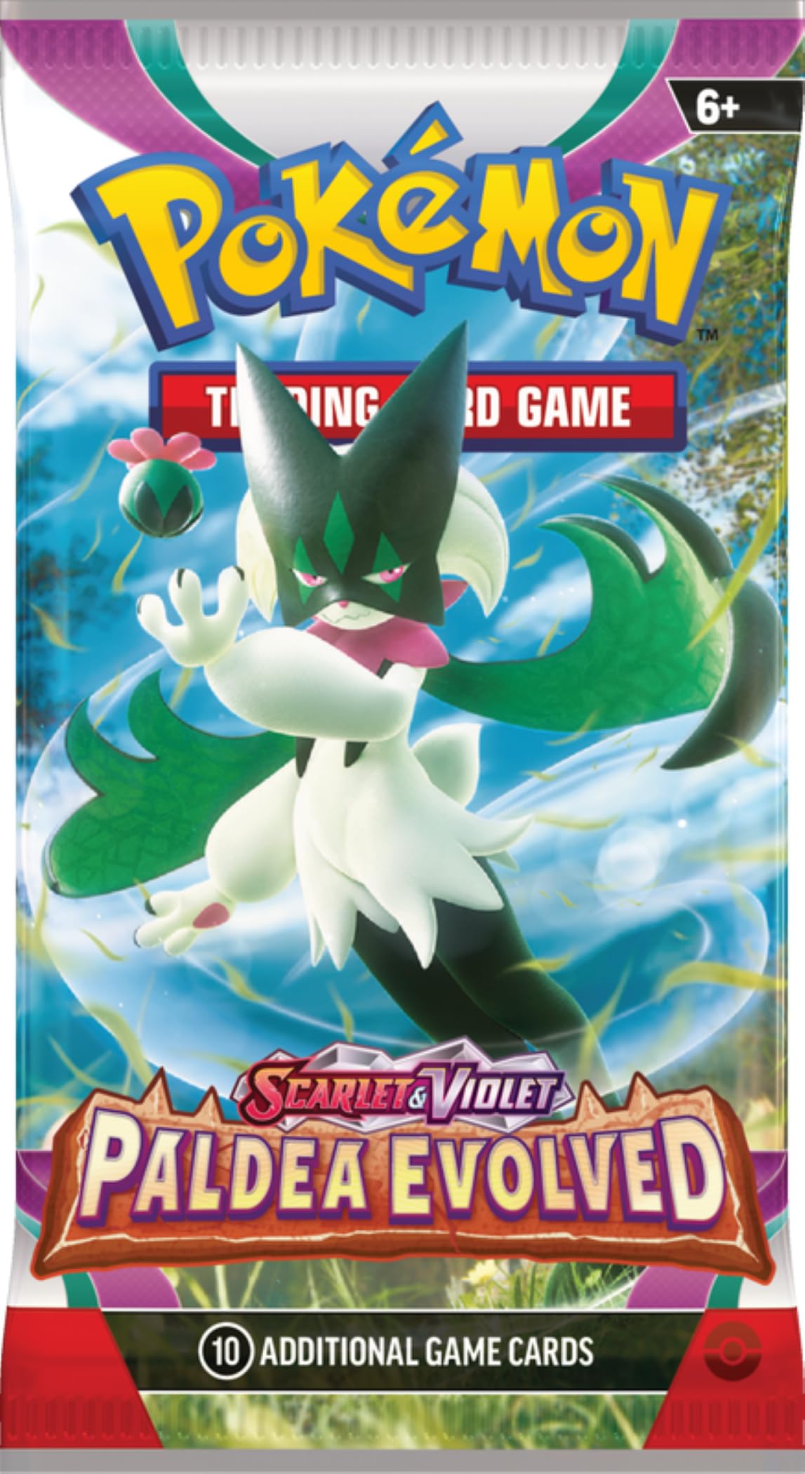 Pokemon TCG: Pokemon Scarlet & Violet SV02 Paldea Evolved 3 Pack Blister - Tinkatink