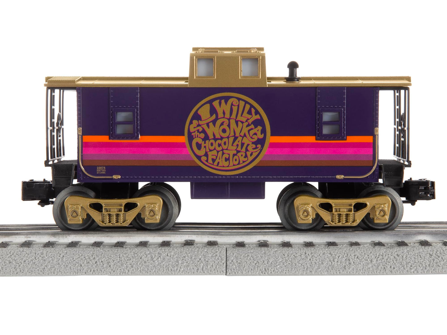 Lionel Willy Wonka & The Chocolate Factory LionChief 5.0 Electric O Gauge Train Set with Bluetooth & Remote