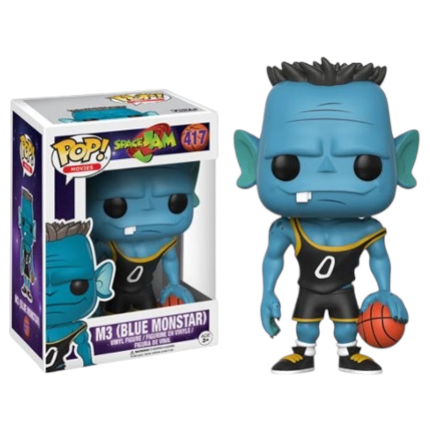 Funko POP Movies Space Jam M3 (Blue Monstar) Action Figure