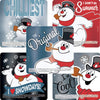 SmileMakers Frosty the Snowman Classic Foil Stickers - Prizes and Giveaways - 50 per Pack