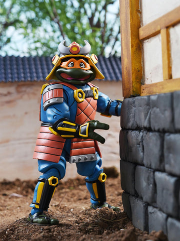 NECA - Teenage Mutant Ninja Turtles (1987 Cartoon) - 7” Scale Action Figures - Space Adventure & Samurai Turtles 2 Pack