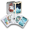 oroora, Bohwa Card, tichu Board Game +Case, 100% Waterproof Plastic Playing Cards, Poker Size, Quality Embossed Plastic, 1 Decks of Cards + 1 Case.