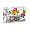 Funko Bitty POP! HP - Voldemort, 4-Pack - Lord Voldemort, Draco Malfoy (Quidditch), Bellatrix Lestrange and A Surprise Mystery Mini Figure - 0.9 Inch