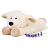 warmies Microwavable & Weighted Stuffed Animals, Laying Sheep - Heated Stuffed Animal Plushie for Warmth & Comfort - Cute Soft Plush Toys for Adults