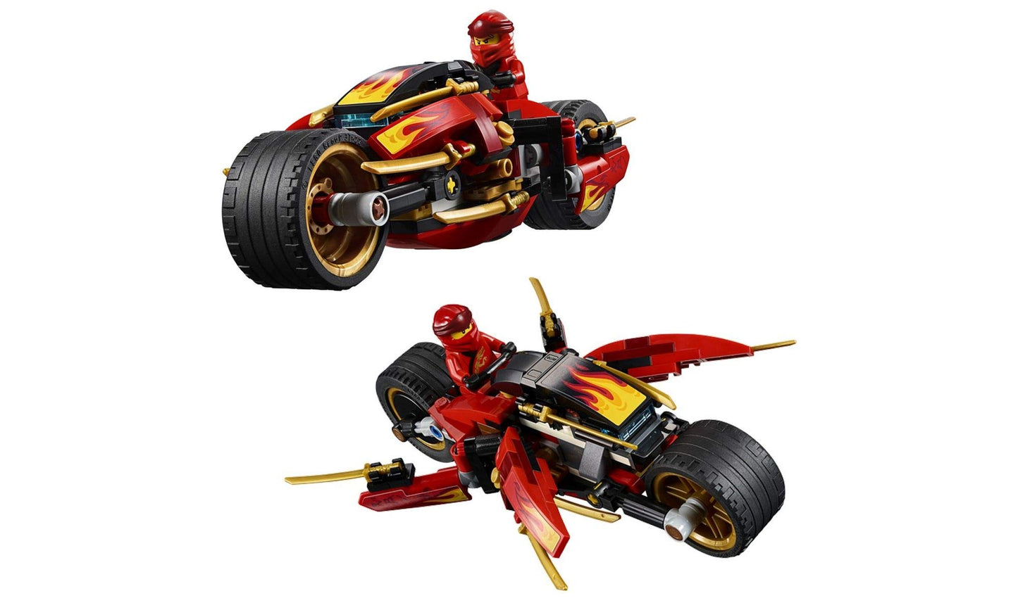 LEGO NINJAGO Legacy Kai’s Blade Cycle & Zane’s Snowmobile 70667 Building Kit (376 Pieces)
