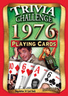 Flickback 50th Birthday Trivia Cards - 1976 Deck - Gift for Men or Women Born in 1976 - Fun 50th Birthday Game, Vintage 1976 Playing Cards with Trivia