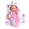 sweet dolly 12 Inch Baby Dolls with Unicorn Clothes Feeding Play Set