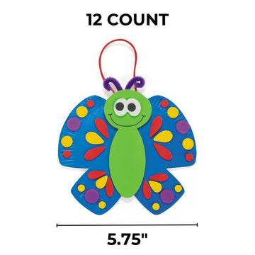 Fun Express Butterfly Paper Plate Craft Kit - VBS Vacation Bible School Supplies/Decor - Crafts for Kids and Fun Home Activities