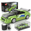 Mould King Super Sports Car Building Set with Display Case, 338 Pcs Model