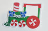 Dated Christmas Train Picture Photo Frame Magnet Craft kit for Kids-Makes 12-Classroom Activity