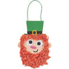 Leprechaun Crinkle Tissue Sign Craft Kit - Makes 12 - St. Patrick's Day Crafts for Kids and Fun Home Activities