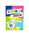 LowerShelf Games Super Deck, 52 Family Card Games with QR Code Tutorials, Interactive Playing Cards, Ages 13+