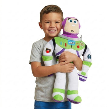 Jay Franco Kids Toy Story Plush Pillow Buddy - Large Ultra-Soft Stuffed Plushie & Cozy Pillow, Official Licensed Product, 22 Inches, Multi - Toy Story