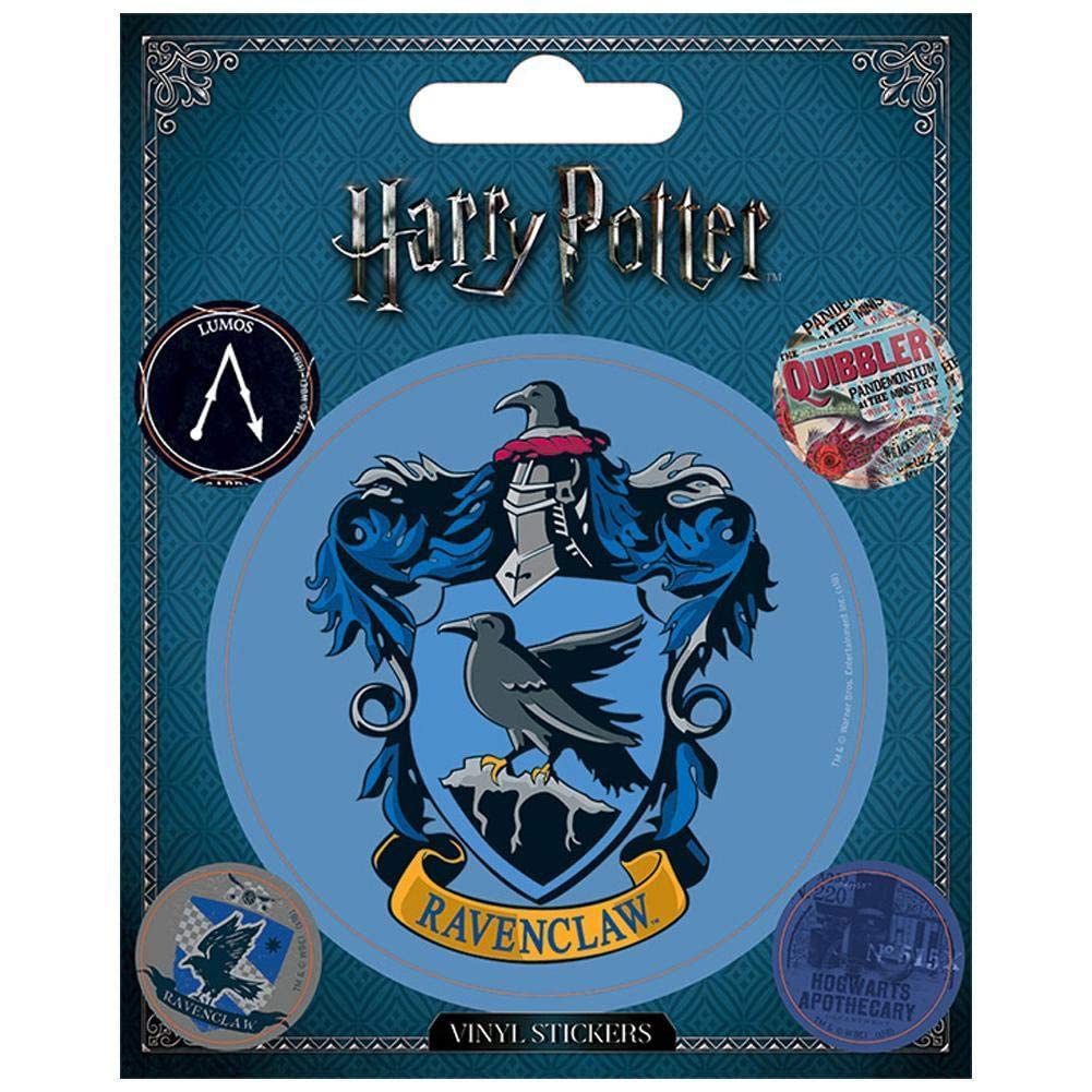 Wizarding World Harry Potter-Ravenclaw Vinyl Sticker, Multi-Color, 10 x 12.5cm