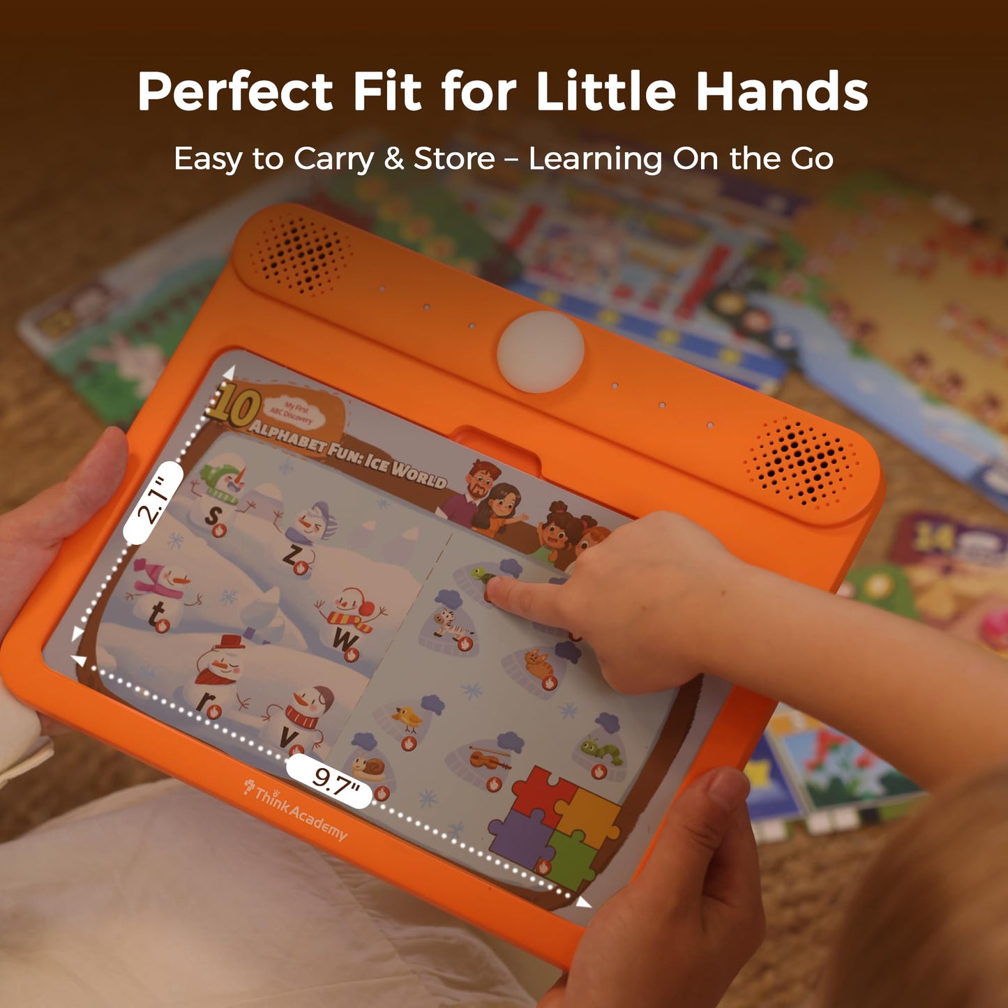 Think Academy Level 1 Flash Cards for Kids Ages 3+
