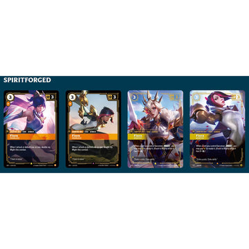 Riftbound: League of Legends TCG Spiritforged - Champion Deck: Fiora - Ready-to-Play Character, Trading Card Game, Deck-Building, Powerful Stat Boosts