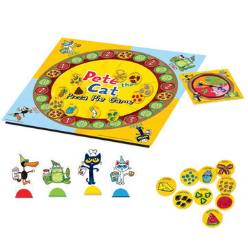 University Games Pete the Cat Pizza Pie Game Green, Ages 3 years and Up