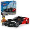 LEGO City EV Supercar Building Toy for Kids - Pretend Play Set for Boys & Girls, Ages 5+ - Sports Car Toy W/Driver Minifigure - Gift Idea for