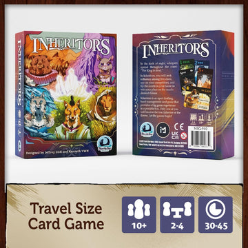 North Star Games Inheritors Board Game | Competitive Hand Management Card Game for Families and Adults | Claim the Throne | 2-4 Players | Age 10+ |