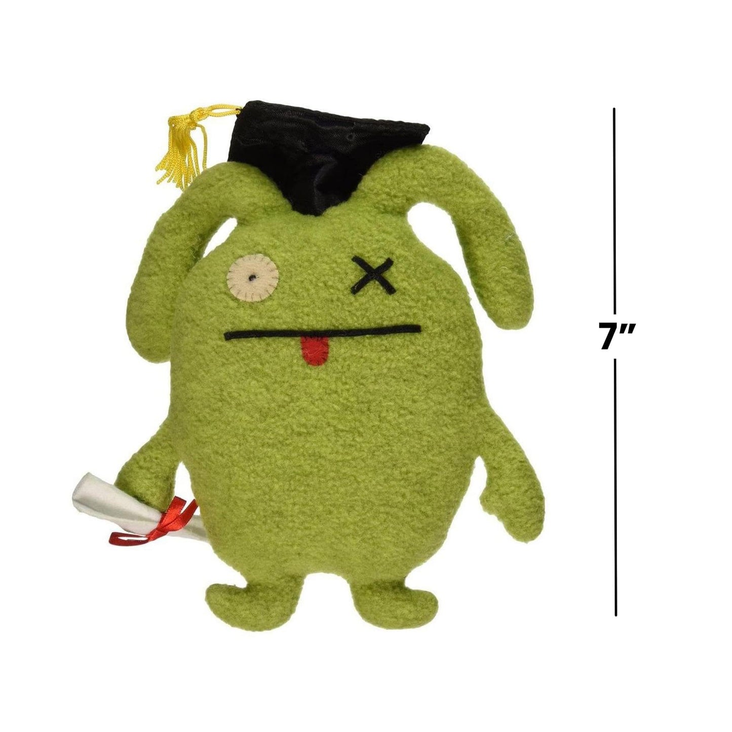 VeggieTales Uglydoll by Gund Little Ox Graduation 7.3" Plush