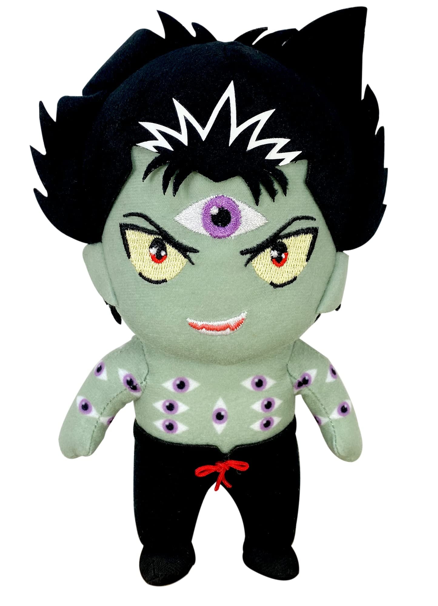 Great Eastern Entertainment Yu Yu Hakusho- Hiei Evil Eyes Ver Plush 8" H, Multicolor (77182)
