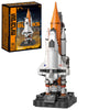 APENGBAOL Space Shuttle Building Blocks Set, 616 Pieces Mini Rocket Model Kit with Launch Pad, Space Program Collectible Display, STEM Inspired