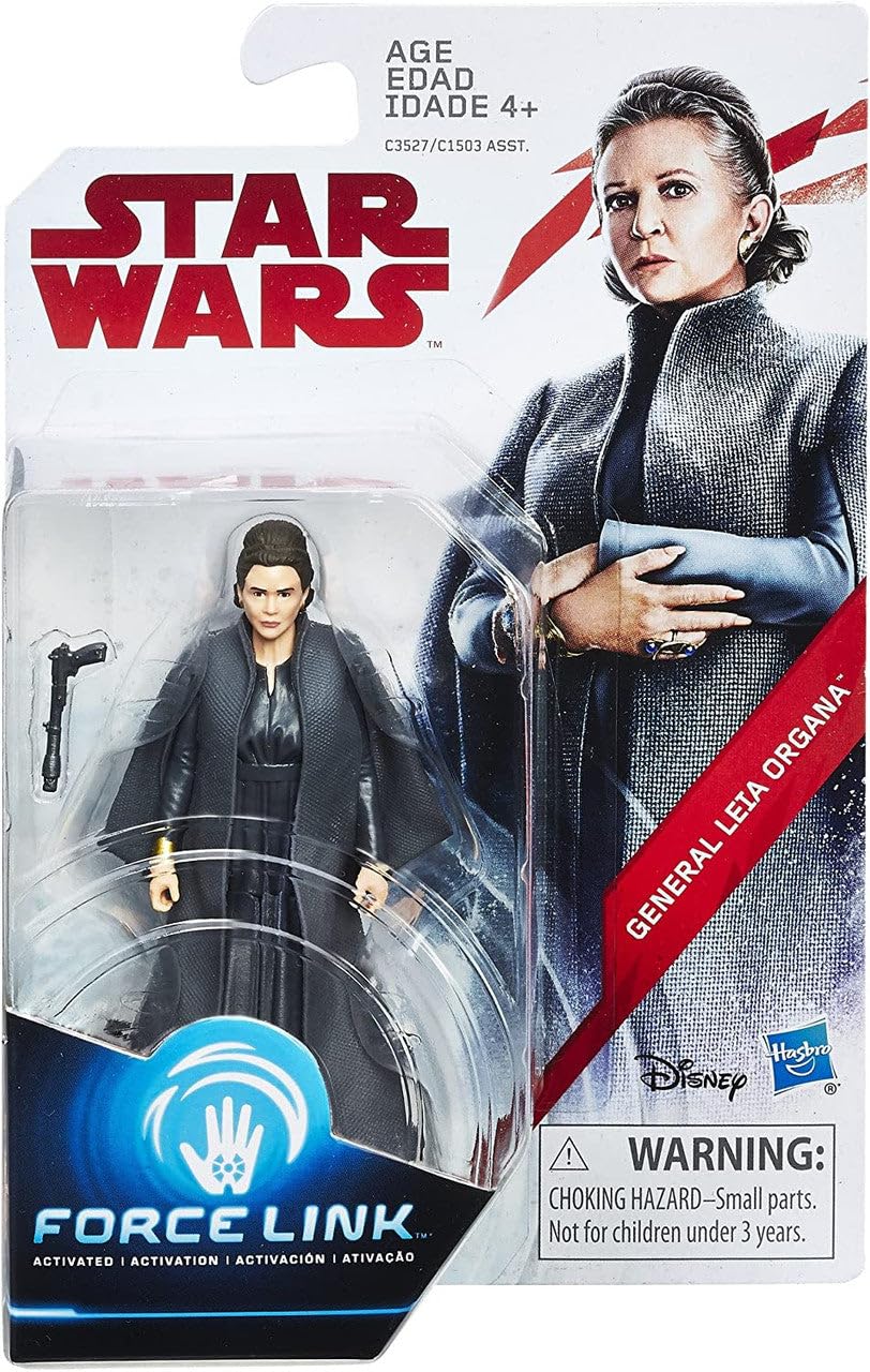 STAR WARS General Leia Organa Force Link Figure