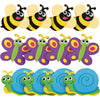 Fun Express Bug Foam Magnet Craft Kits for Kids Ages 4-8 - DIY Magnets Making Kit with Foam Stickers & Googly Eyes | Arts and Crafts for Kids 4-6 |